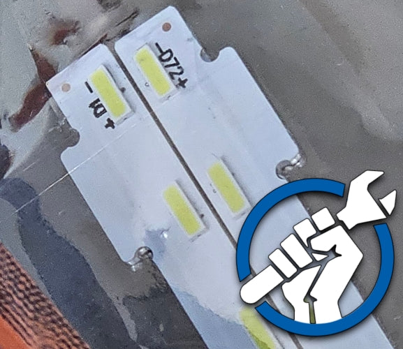 New Sony XBR-65X850D LED Backlight Strips 056380310021L 056380310021R