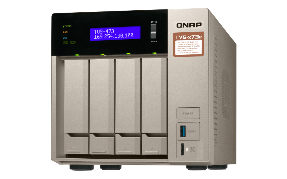 QNAP TVS-473E NAS Repair Service
