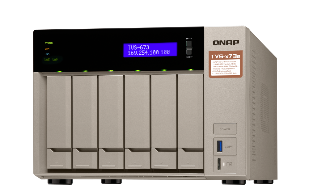 QNAP TVS-673E NAS Repair Service