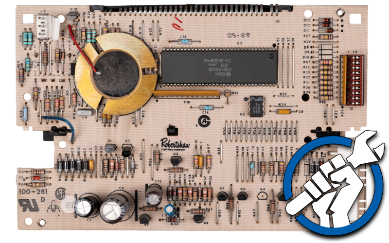 Oven Control Board 7601P155-60 + WP7428P005-60 Relay Repair Service