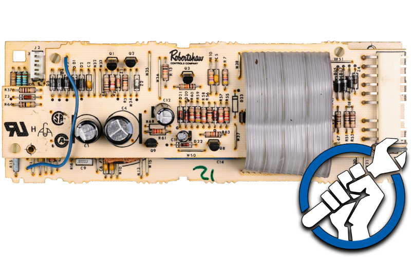 Oven Control Board 7601P159-60 + WB27X519 Relay Repair Service