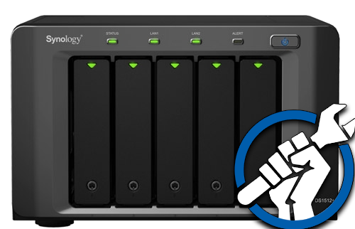Synology DS1512+ NAS Repair Service | Nick's Electronic Repair