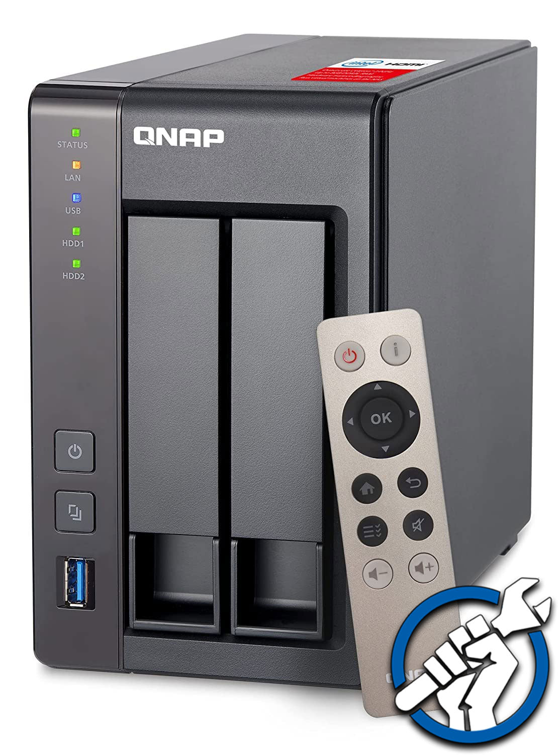 QNAP TS-251+ NAS Repair Service – Nick's Electronic Repair