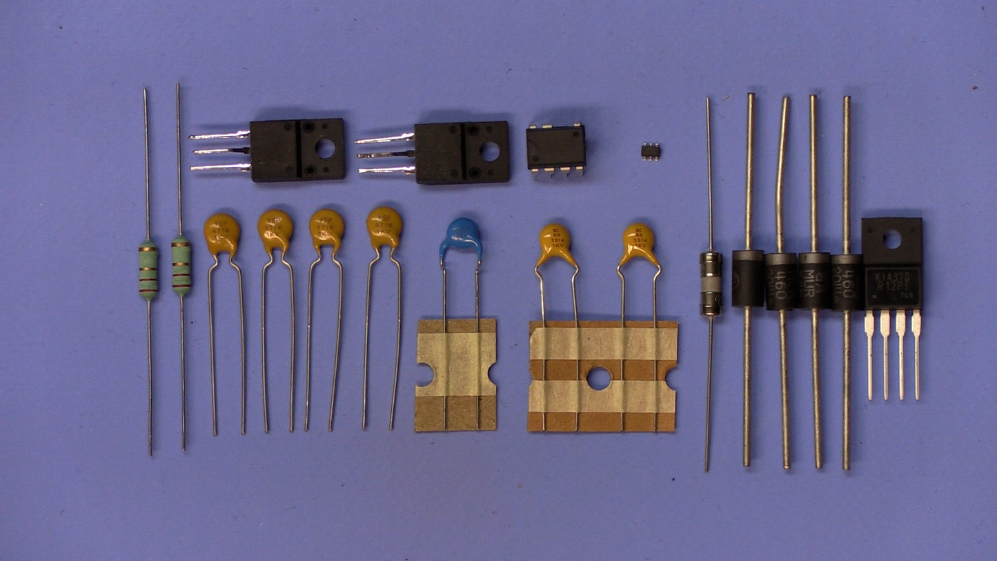 Sharp LC-90LE657U RUNTKB096WJQZ (DPS-285BP A) Power Supply Parts Kit