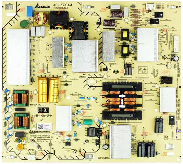 XBR-85X850G 1-001-394-11 100139411 AP-P396AMA Power Supply Repair Service
