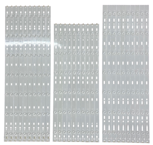 New Sharp LED Backlight Strips LC-80LE661U RUNTK6061TPZZ 2014SDP80_3228_FHD_L07/C06/R07 LM41-00121A LM41-0122A LM41-00123A