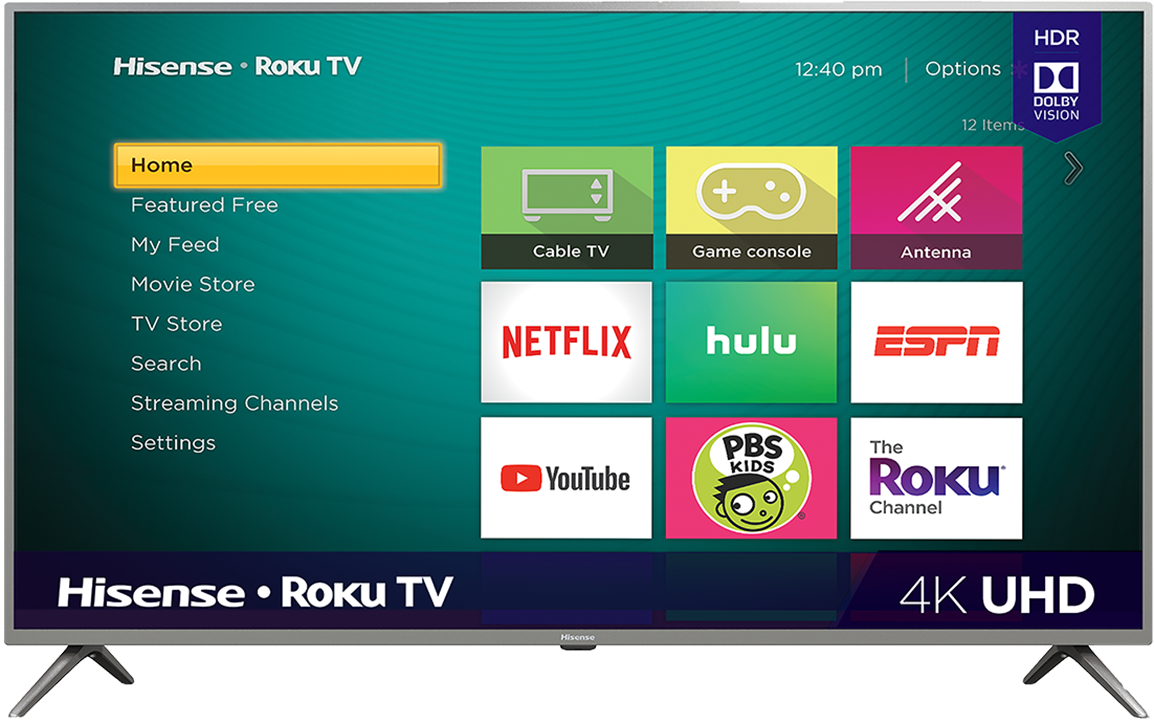 Hisense 70R6270F - 70" LED 4K UHD Smart Roku TV