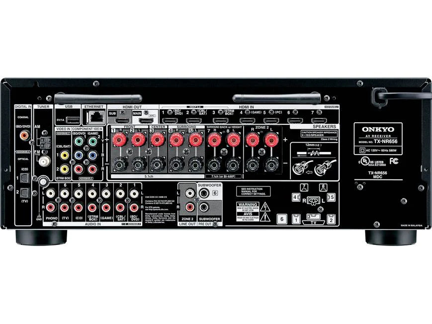 Onyko TX-NR656 7.2 Channel Network A/V Receiver For Sale