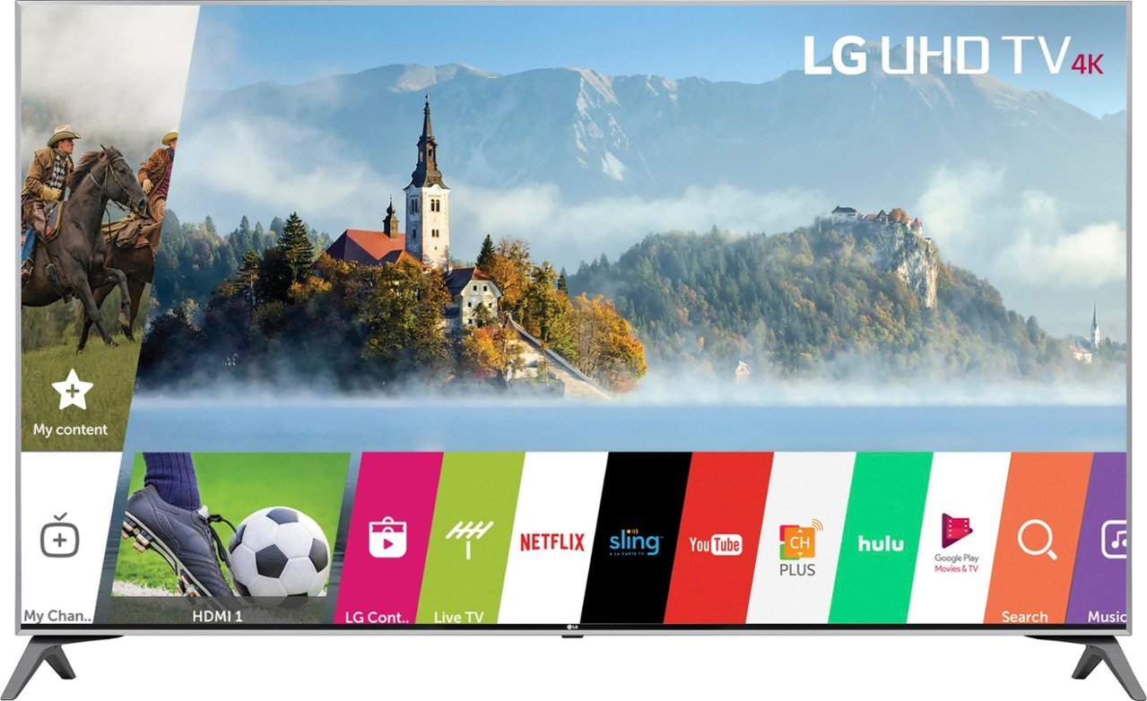 LG 65UJ6200 - 65" 4K UHD HDR Smart LED TV
