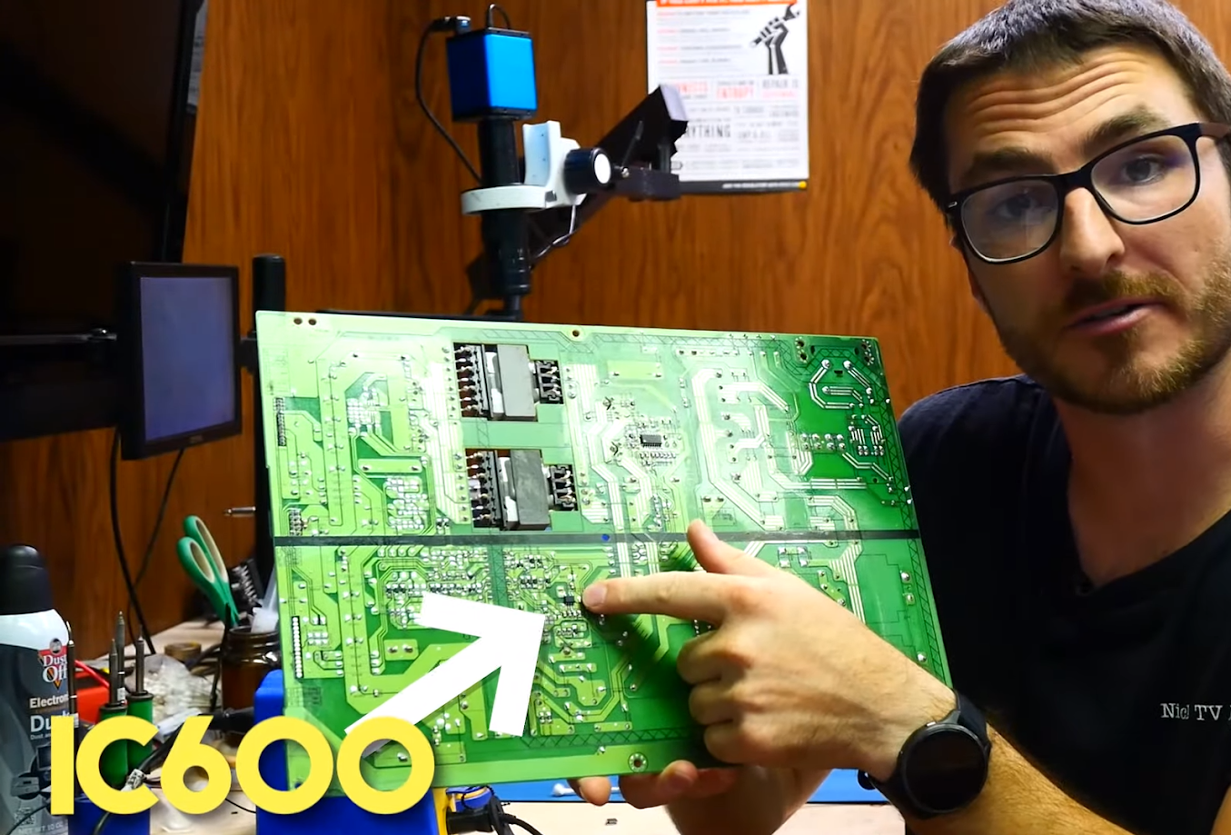 Vizio M65-F0 0500-0505-2570 Power Supply IC600 Parts Kit