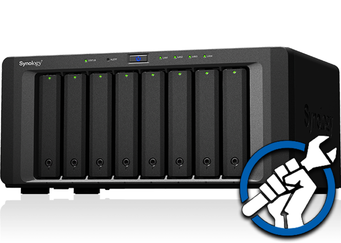 Synology DS1815+ NAS Repair – No‑Boot / No‑Power, 1‑Yr Warranty