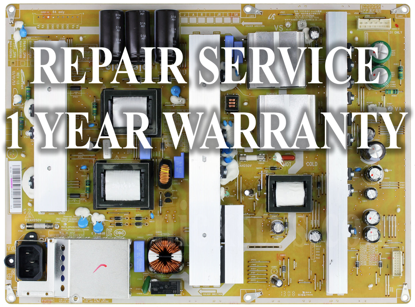 Mail-in Repair Service Samsung Power Supply BN44-00619A for PN51F8500