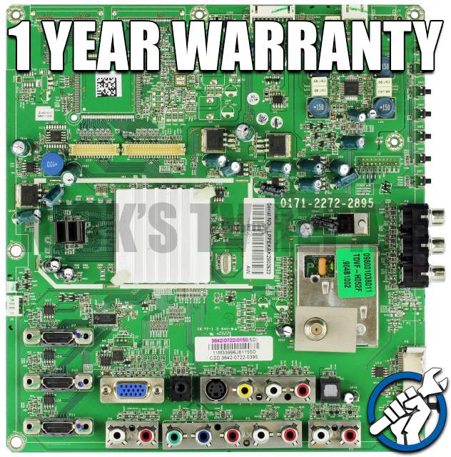 Vizio XVT472SV 3647-0282-0150 0171-2272-2896 Mainboard Repair Service