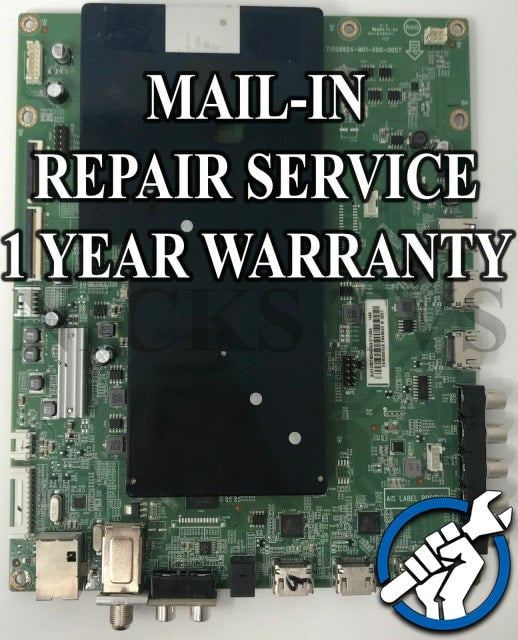 Vizio M75-C1 756TXFCB0TK0010 715G7288-M02-000-005T Mainboard Repair Service
