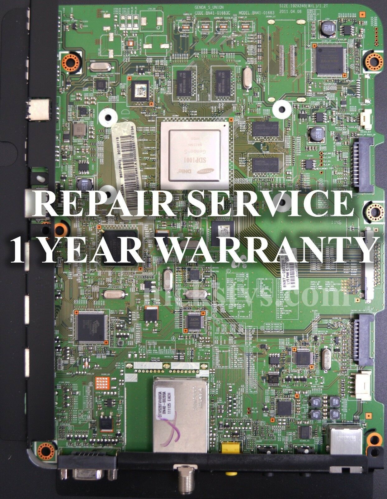 Samsung UN55D6000 Mainboard Repair Service Nick