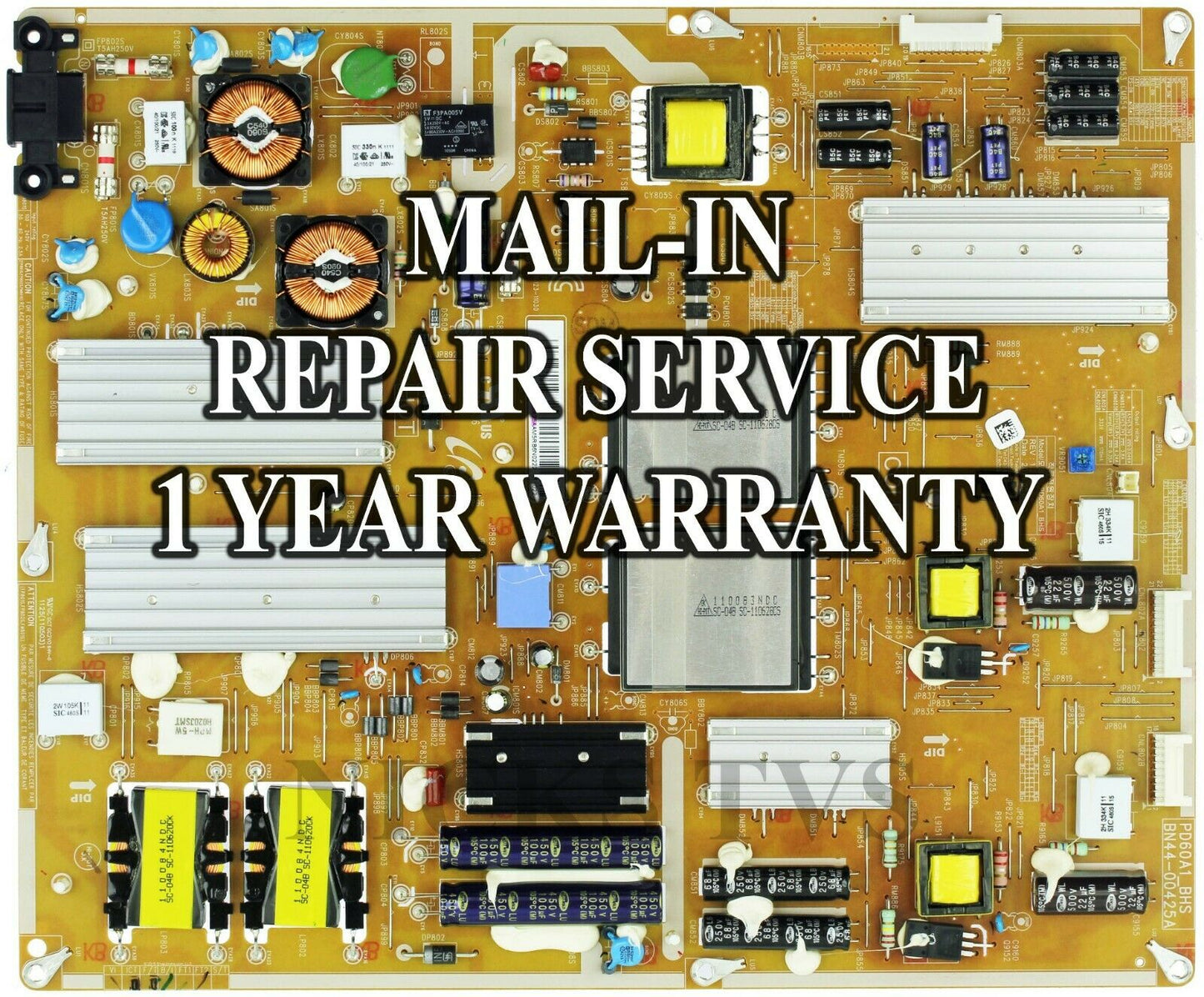Mail-in Repair Service Samsung BN44-00425A Power Supply 1 Year Warranty