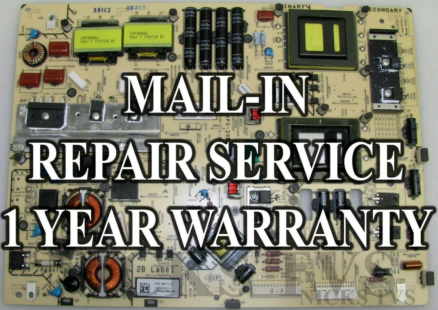 Mail-in Repair Service For Sony 147431811 APS-301 Power Supply