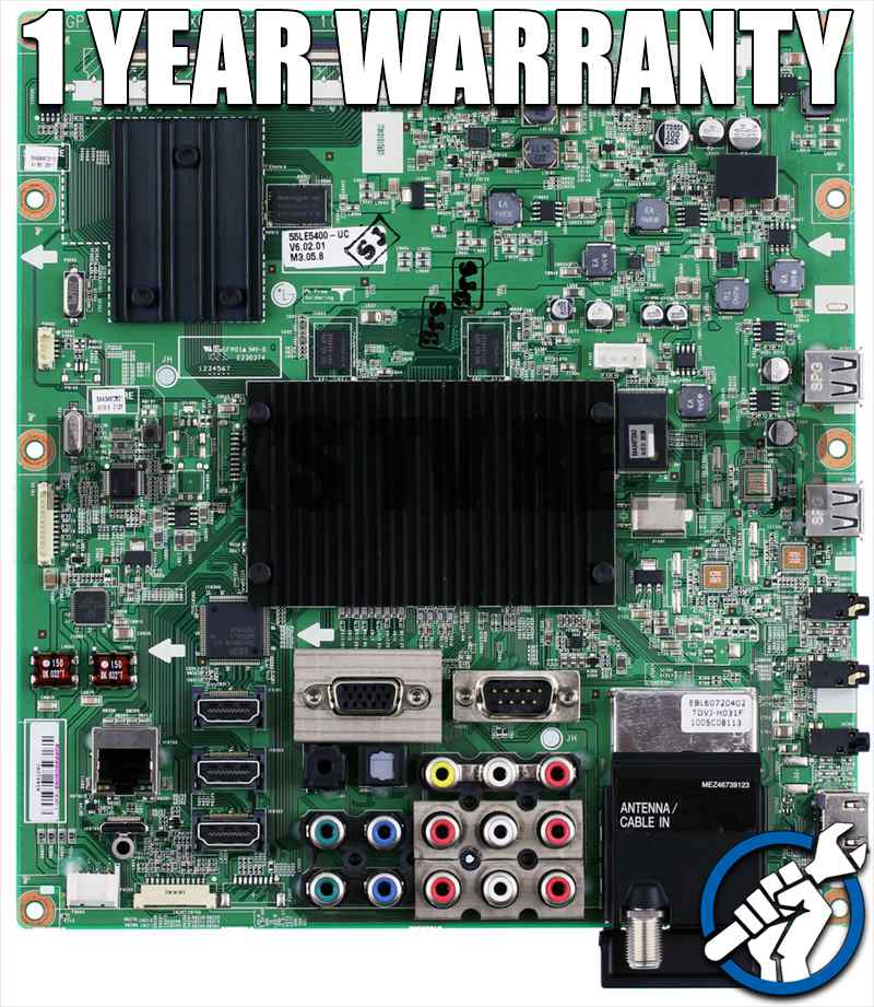LG 55LE5400 EBU60884404 EAX61532703 Mainboard Repair Service