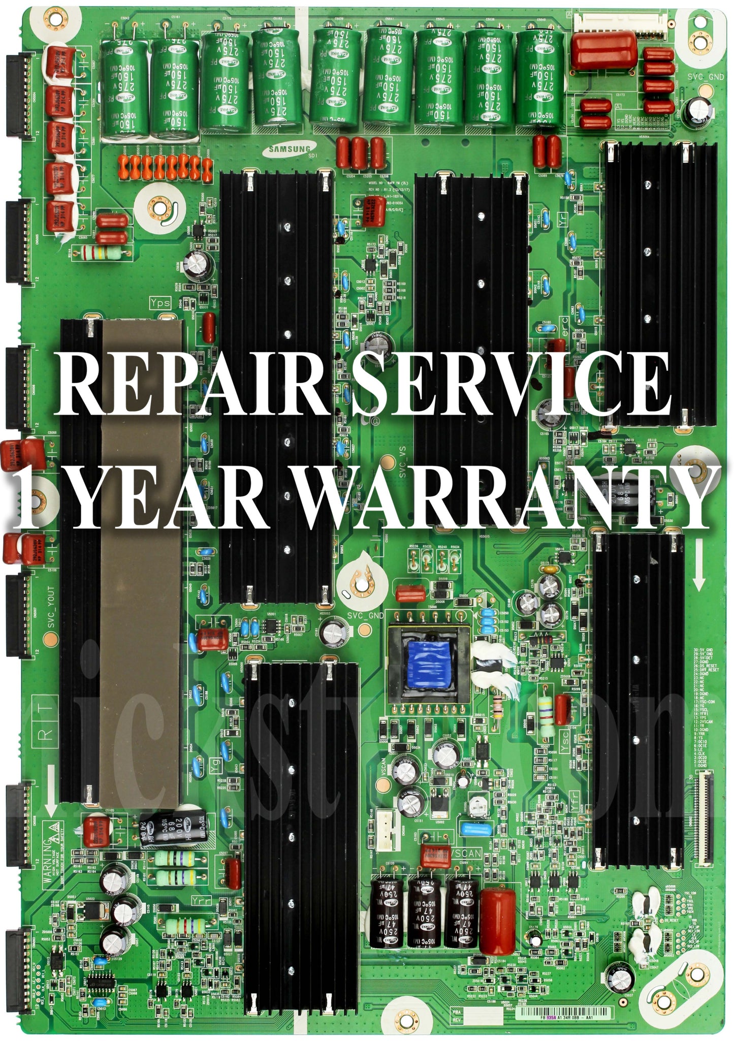 Mail-in Repair Service Samsung Y-sustain LJ92-01935A for PN64F8500