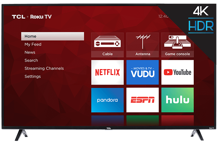 TCL 55S535 - 55" 4K UHD HDR Roku Smart TV