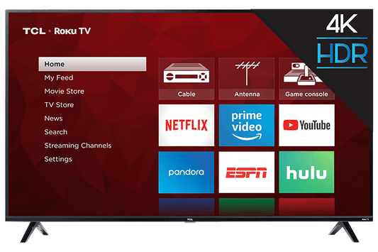 TCL 65S425 -  65-inch 4K UHD HDR Roku Smart TV