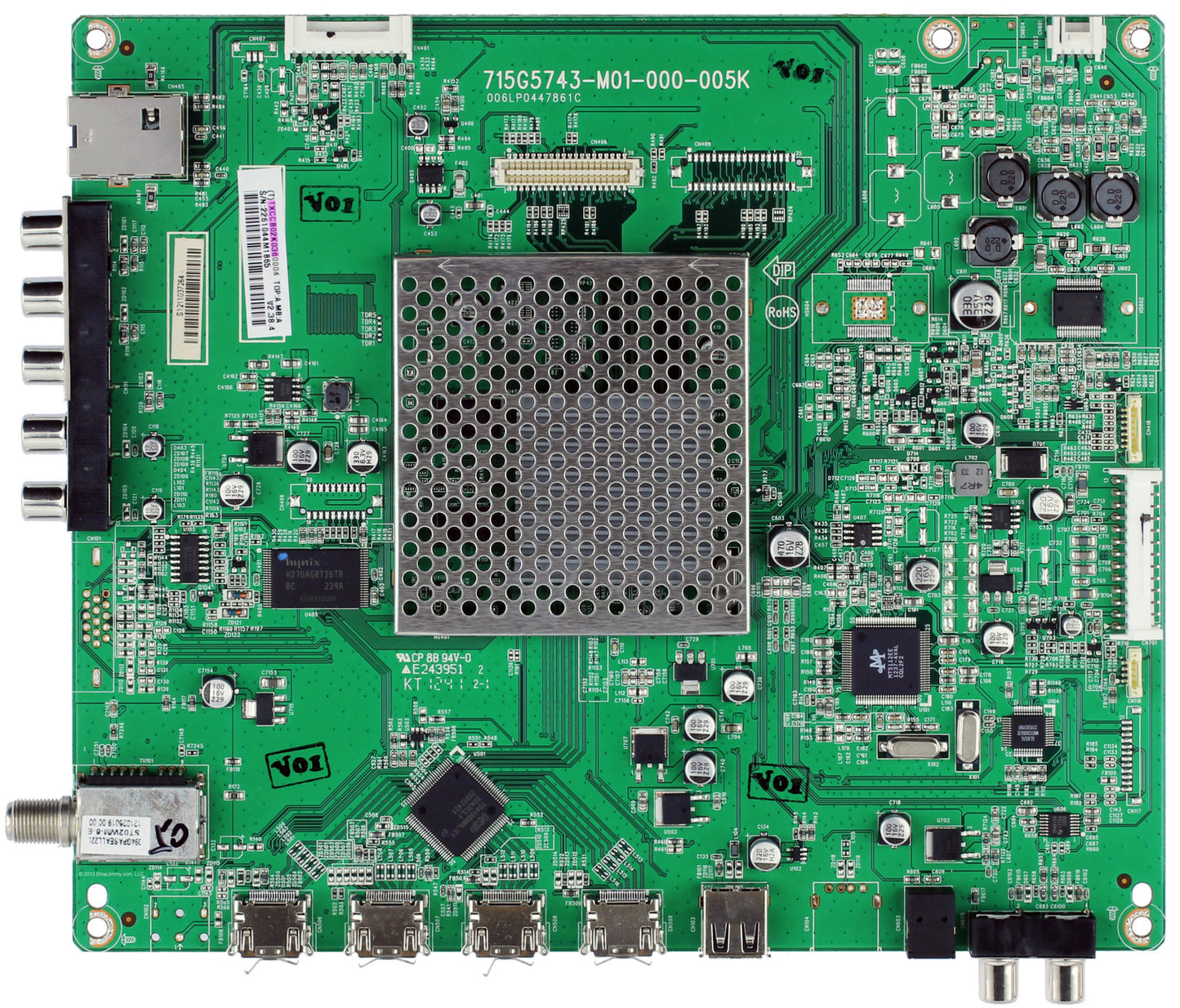 Vizio E500i-A1 756TXCCB02K036 (715G5743-M01-000-005K) Mainboard Repair Service