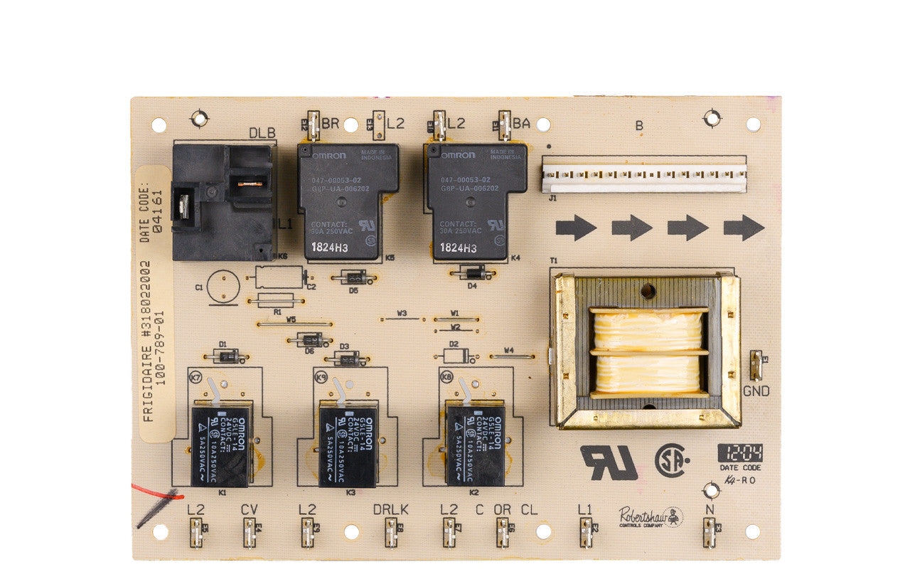 Frigidaire Oven Control Board 318010501 w/ 318022000 318022001 Relay Boards Repair Service