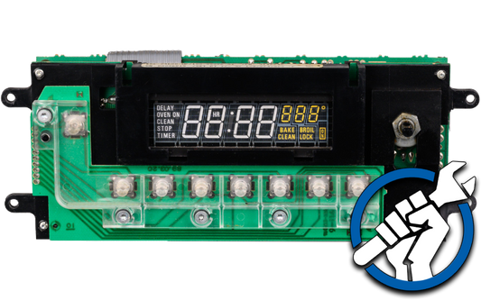 Oven Control Board 7601P159-60 + WB27X519 Relay Repair Service