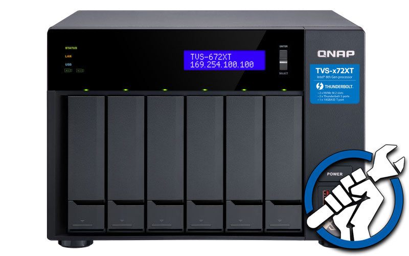 QNAP TVS-672N NAS Repair Service