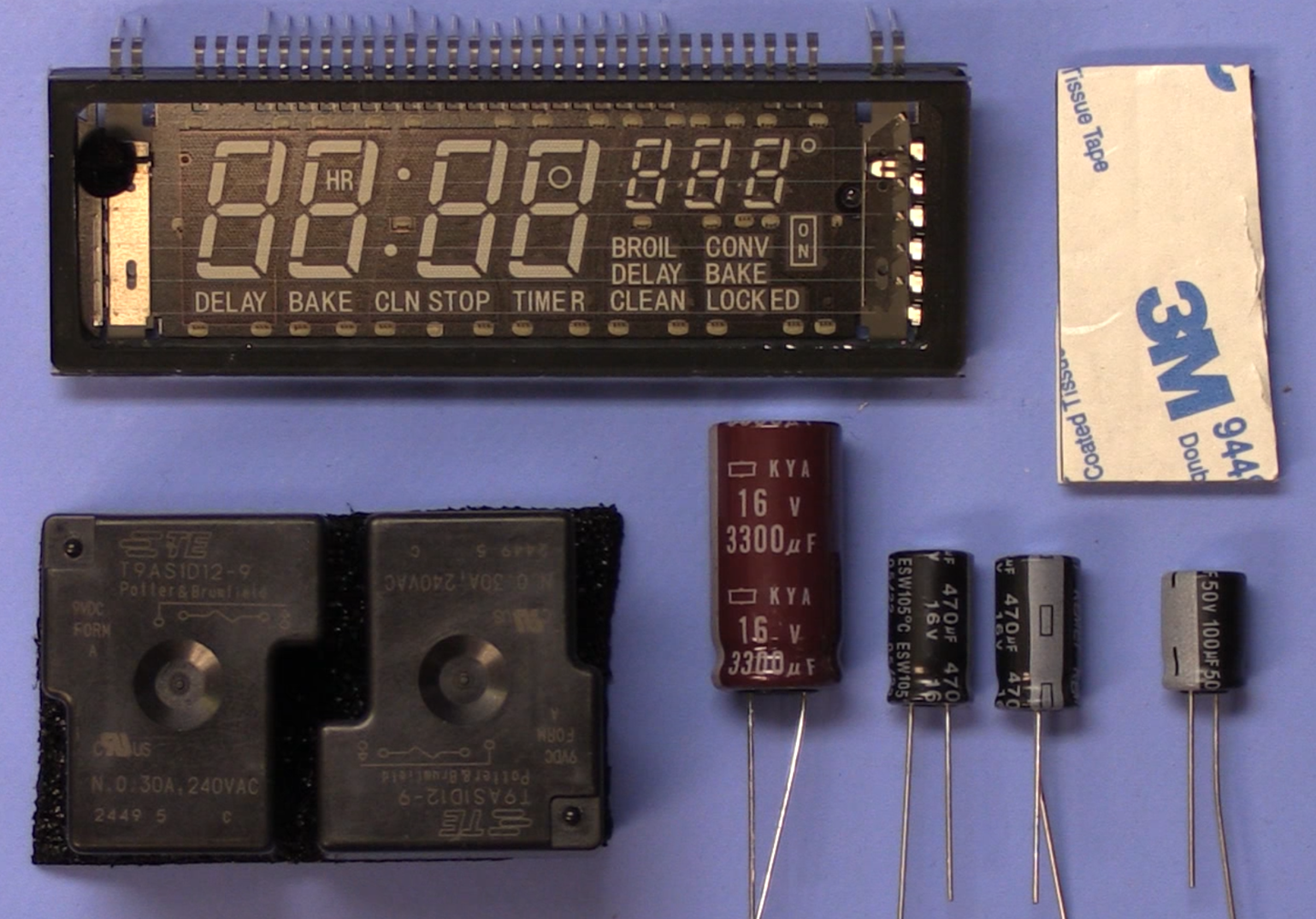 Frigidaire Oven Control Board 318010102 Repair Kit