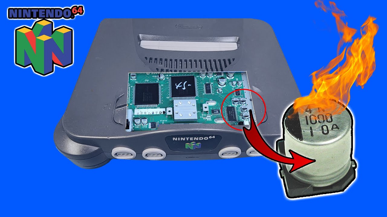 Nintendo 64 Upgrade / Repair Service – Nick's Electronic Repair