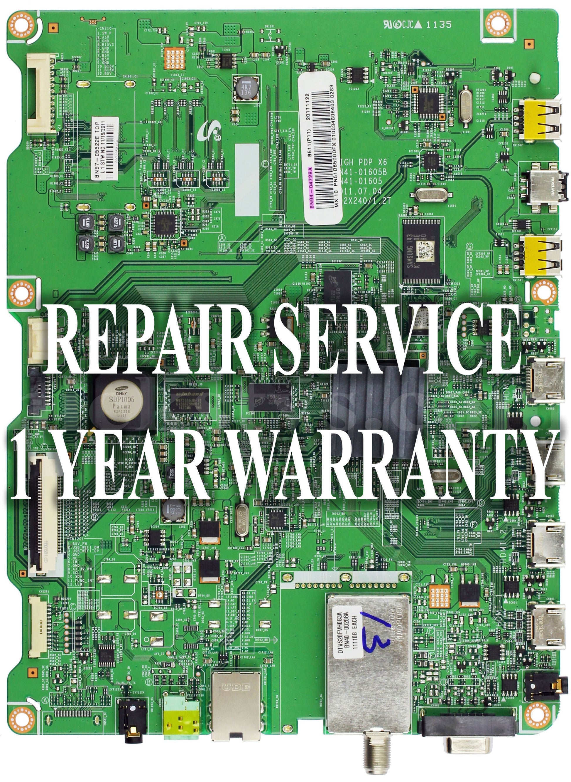 Samsung Mainboard Repair BN94-04402L BN41-01605A ​for PN51D6500DFXZA