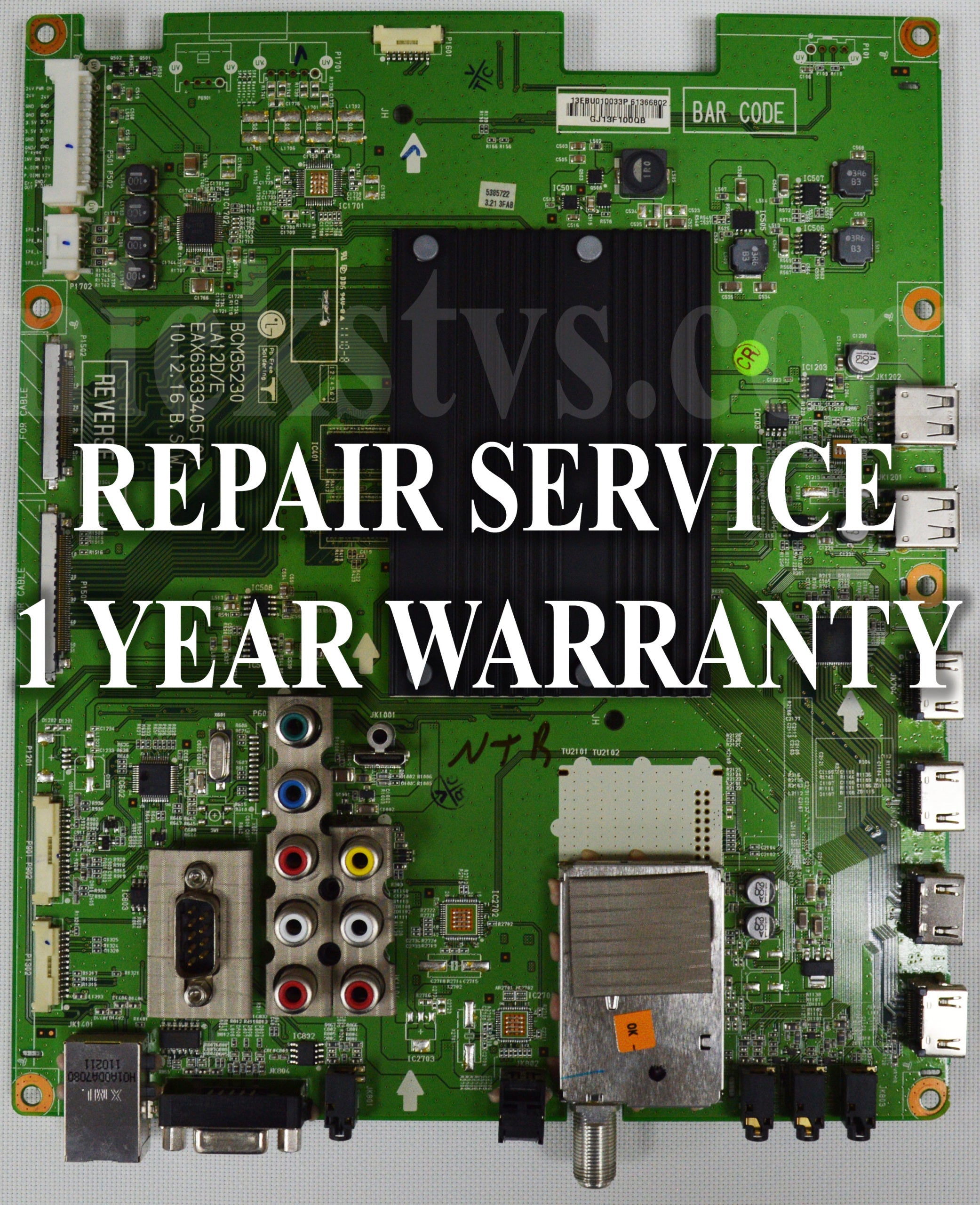 Lg tv clearance main board repair