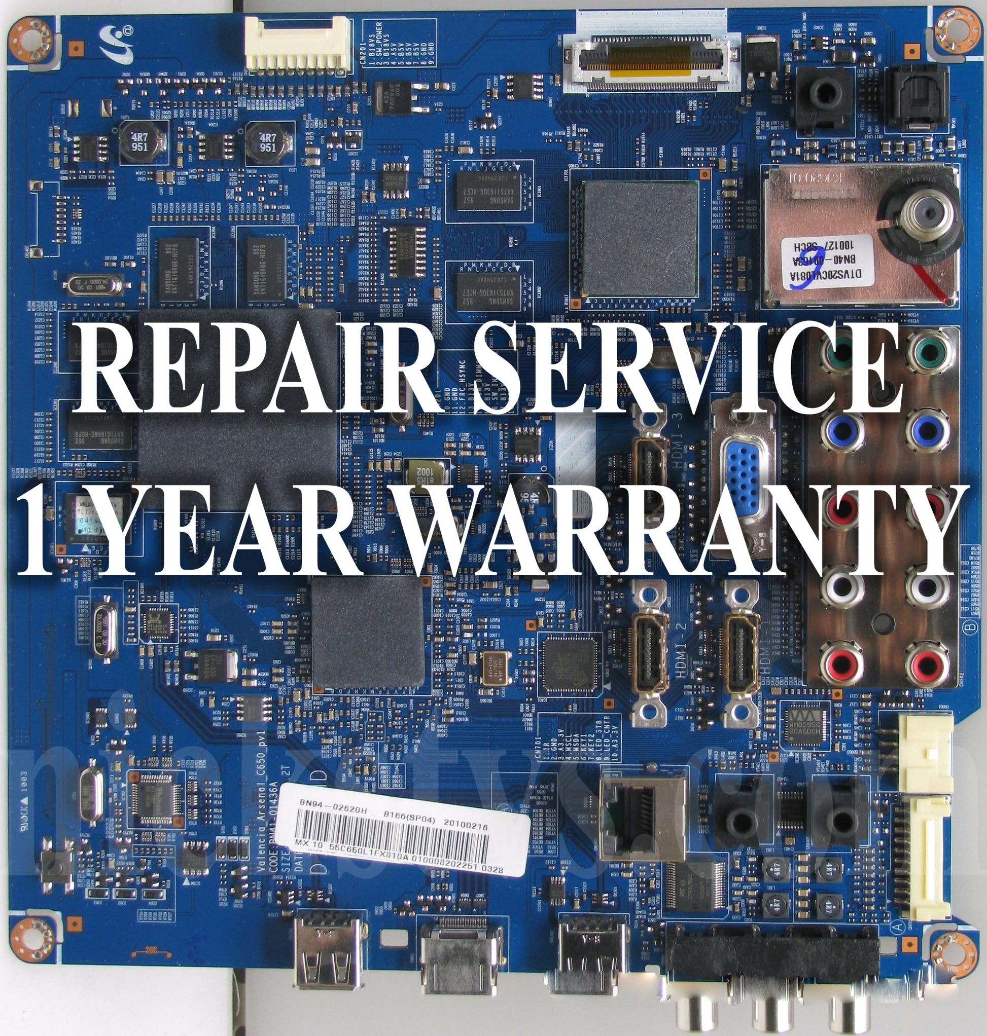 Samsung Mainboard Repair BN94-02620L BN41-01436B for LN40C670M1FXZA