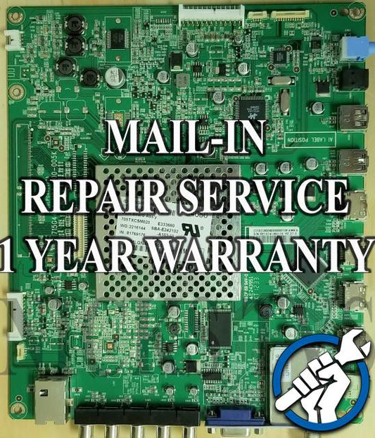 Vizio M420KD
CBPFTXCCB02K0080005 TXCCB02K0080005 
(715G4404-M04-000-005K)
​Mainboard Repair Service