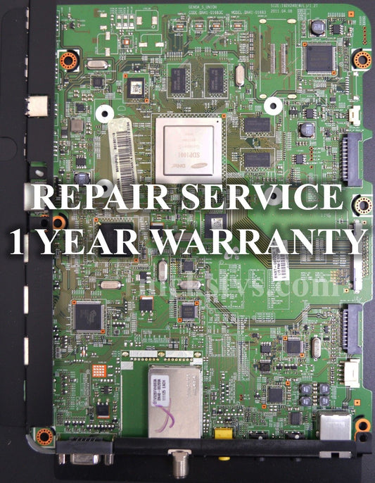 Mail-in Repair Service for UN55D6050 Main board BN94-05038G
