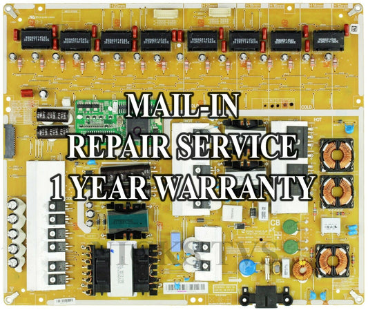 Mail-in Repair Service Samsung BN44-00743A Power Supply  UN65H8000AFXZA