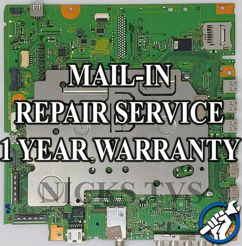 Panasonic TC-P65VT60 TXN/A1UCUUS TNPH1043UC Mainboard Repair Service