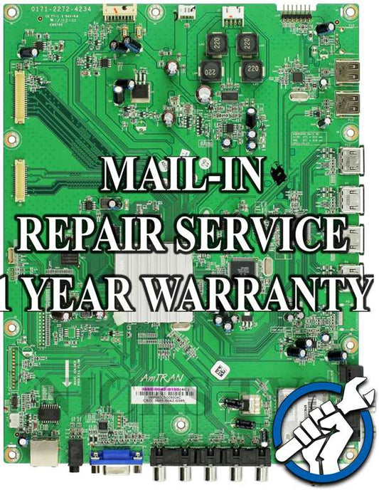 Vizio M3D650SV 0171-2272-4234 3665-0042-0150 Mainboard Repair Service
