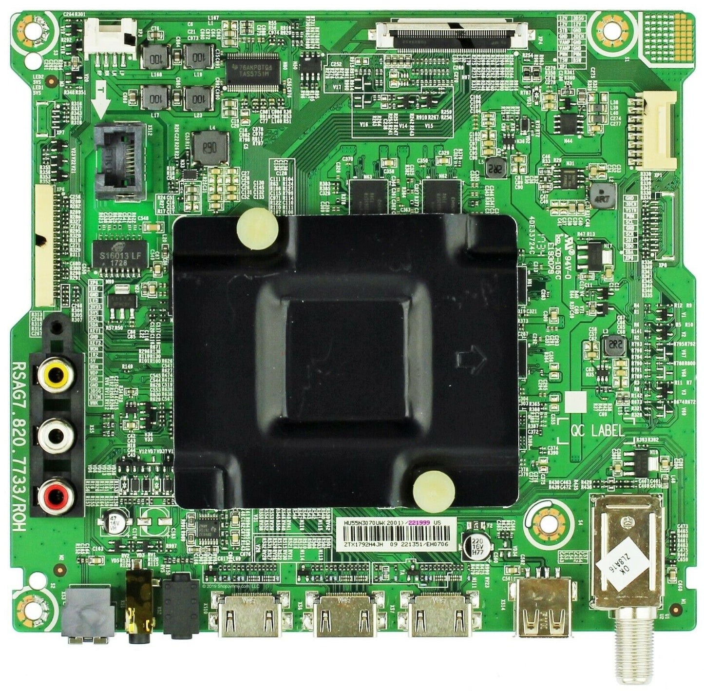 Mail-in Repair Service Sharp LC-55P6050U LC-55P6000U Main Board