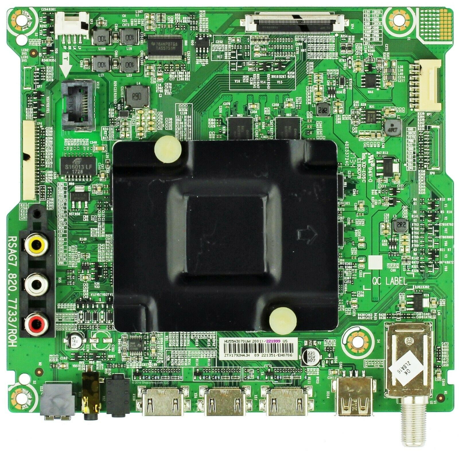 Mail-in Repair Service Sharp LC-55P6050U LC-55P6000U Main Board