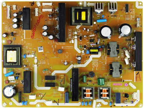 Mail-in Repair Service For Toshiba 75014973 Power Supply Board PE0702A