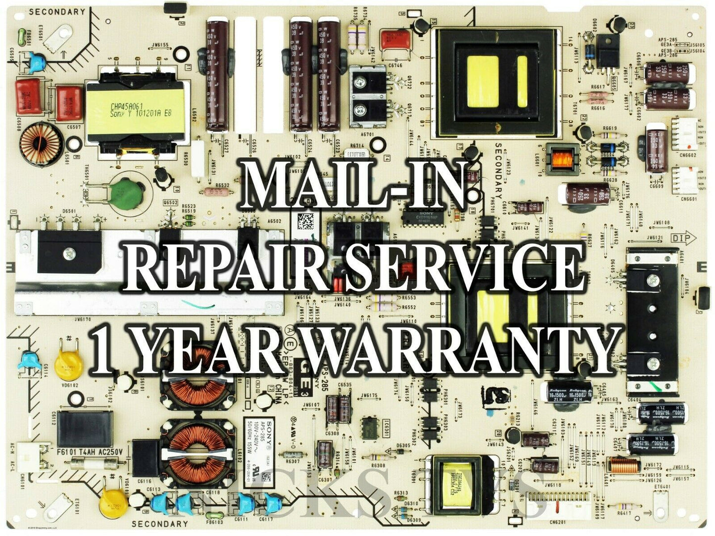 Mail-in Repair Service Sony 147428711 APS-285 Power Supply