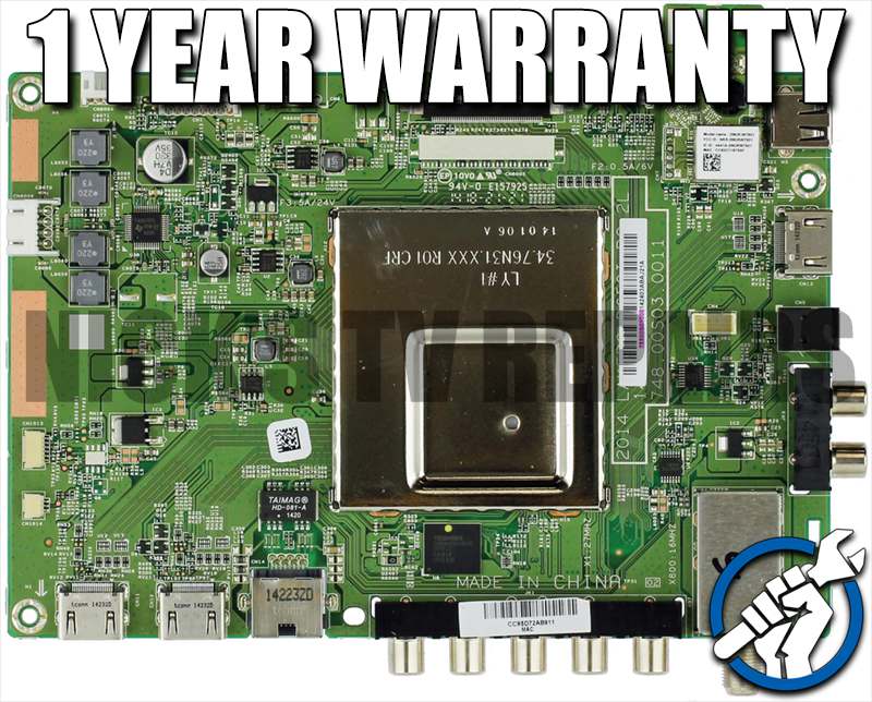 Vizio D650I-B2 75.500S0.1000 791.00S10.0002 Mainboard Repair Service